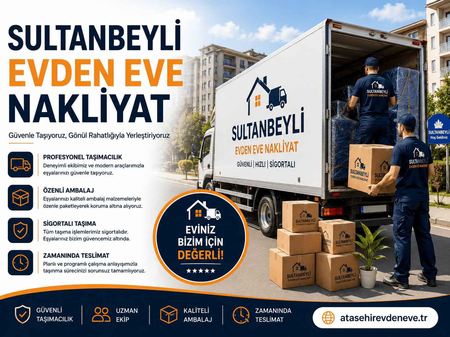 Sultanbeyli Evden Eve Nakliyat