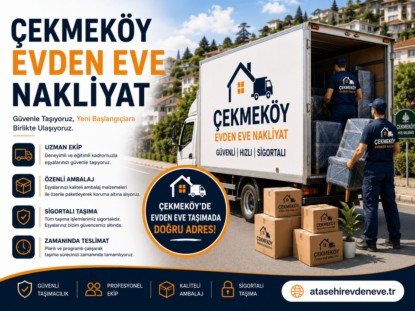 Çekmeköy Evden Eve Nakliyat