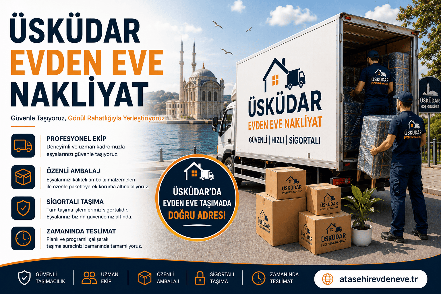 Üsküdar Evden Eve Nakliyat