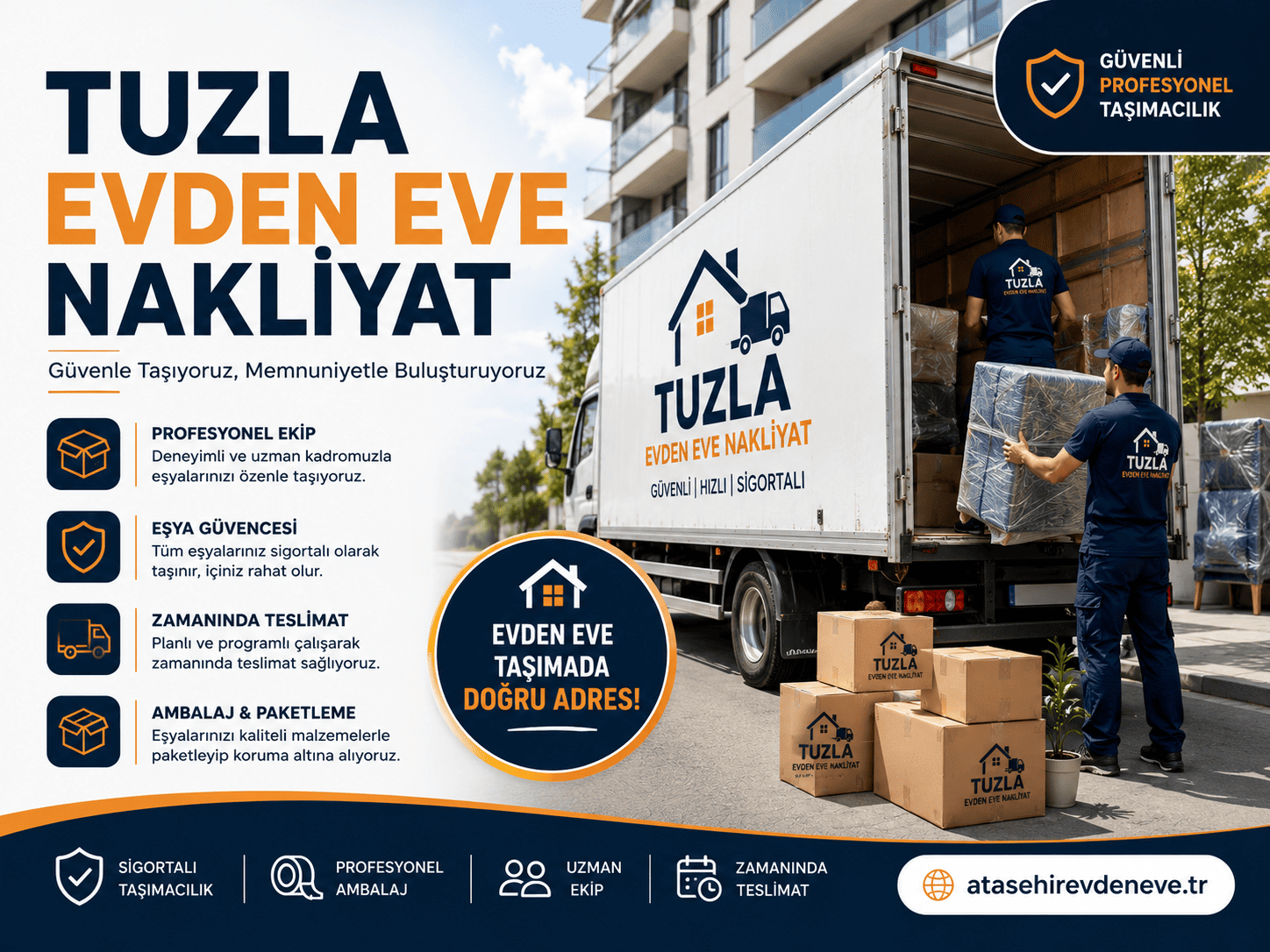 Tuzla Evden Eve Nakliyat